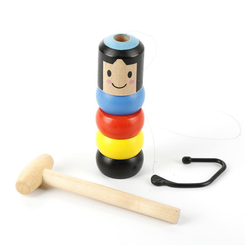 Unbreakable Wooden Man Magic Toy