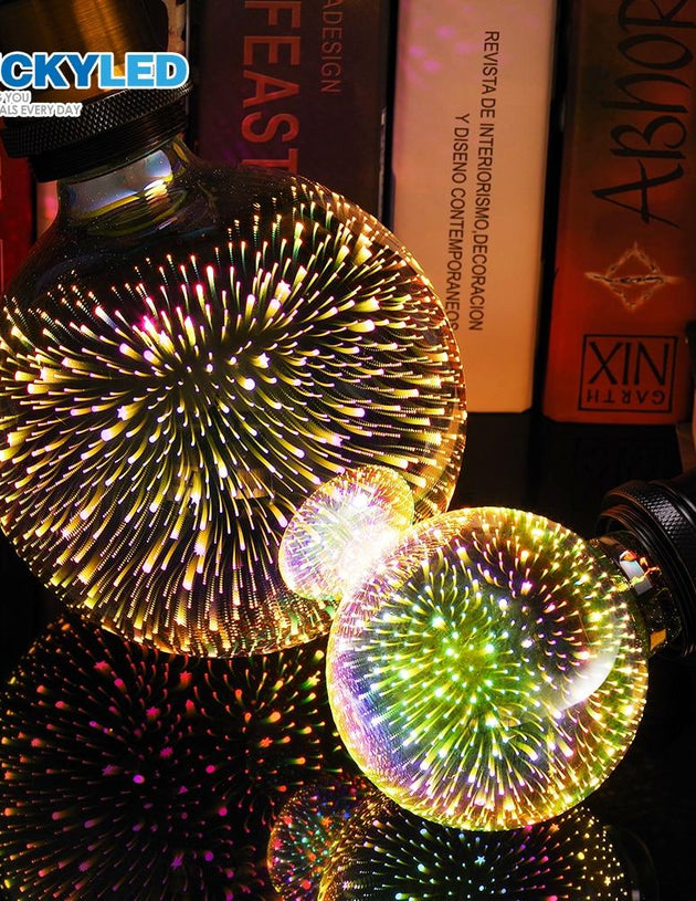 3D Decoration Holiday Lights Bulb