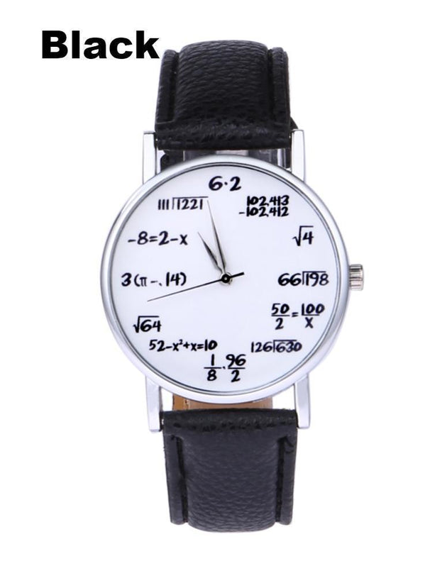 Math Watch With Mathematical Expressions
