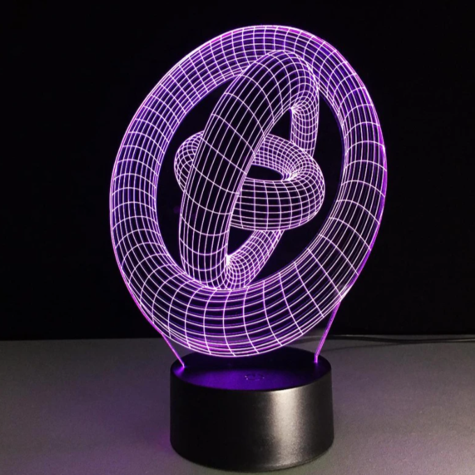 3D Illusion Desk Lamp