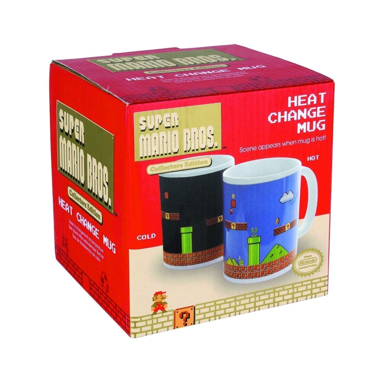 Super Mario Heat Changing Ceramic Coffee Mug