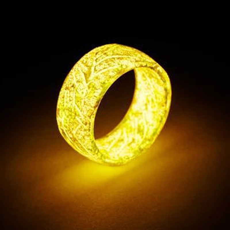 Luminous Glowing  Resin Ring