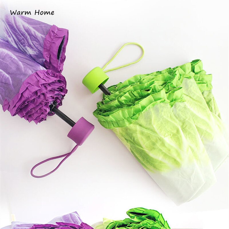 Creative Folding Cabbage Umbrella