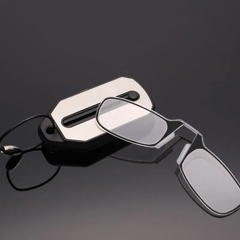 Folding Legless Ultralight Keychain Glasses