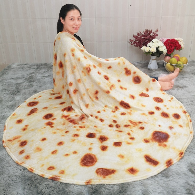 Lavash Bread Soft Blanket