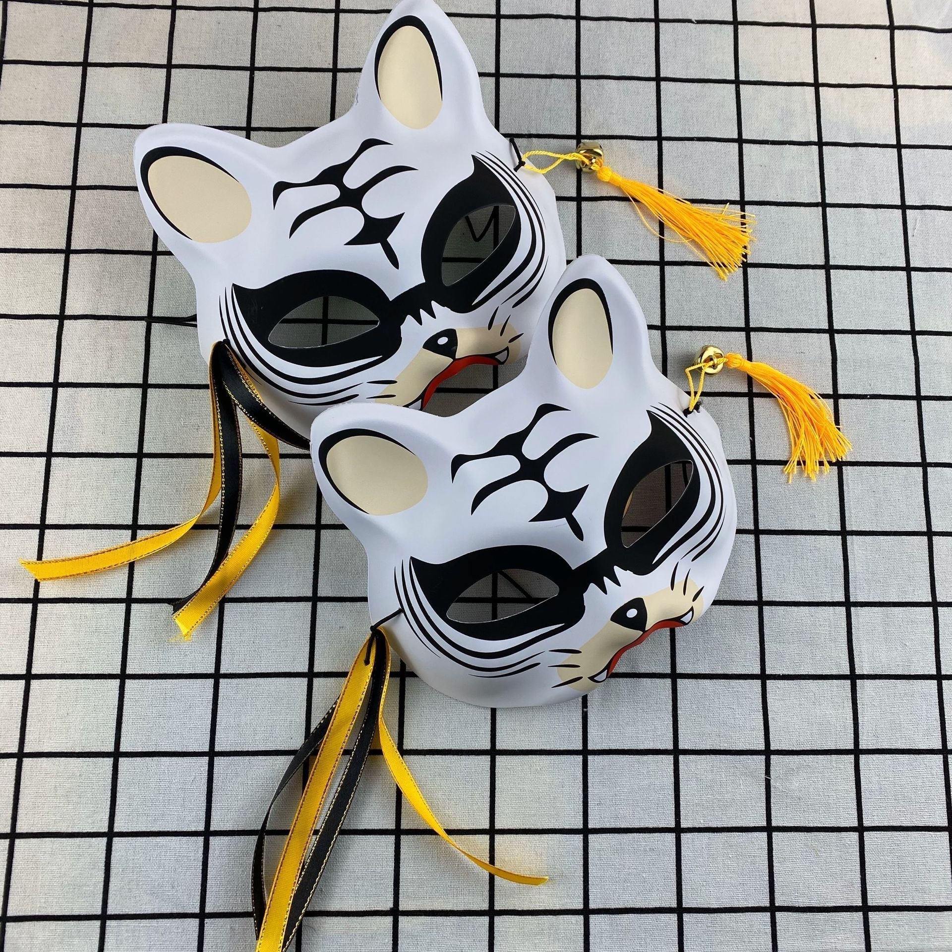 Japanese Halloween Cat Fox Mask