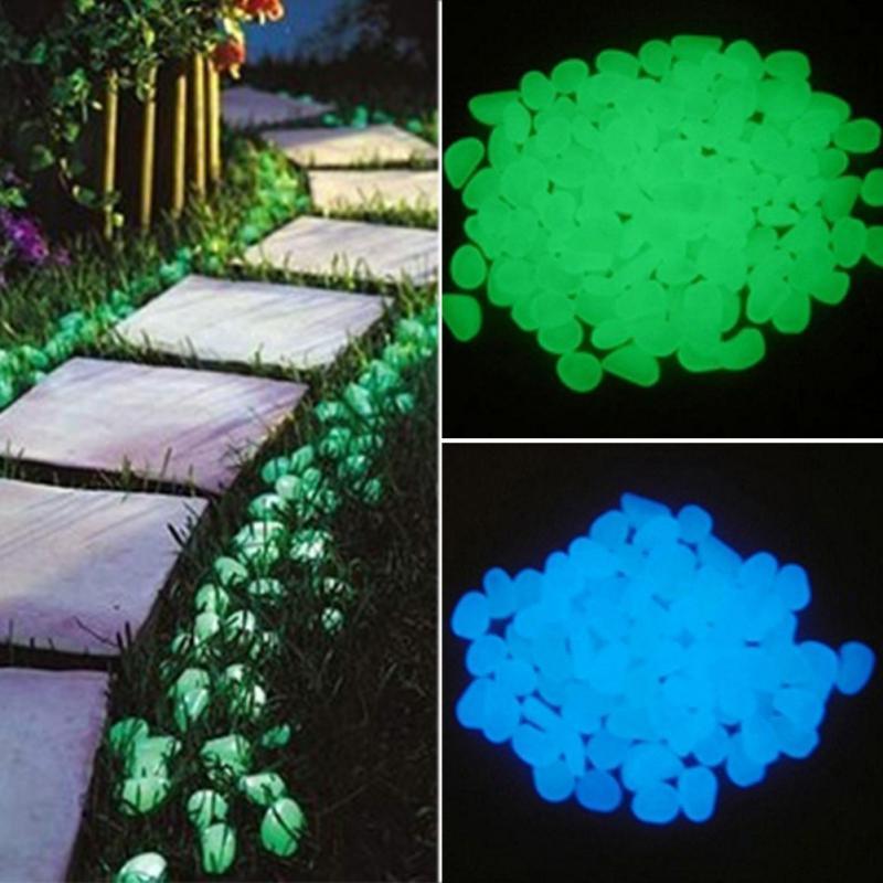 Garden/Aquarium Decorative Glow in the Dark Stone 10pcs/set