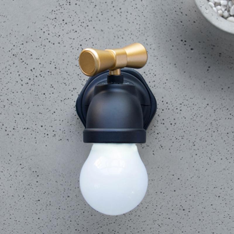 Rechargeable Unique Water Tap Shape Lamp